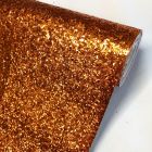 Discover Direct - Chunky Glitter Upholstery Fabric Rust 