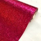 Discover Direct - Chunky Glitter Upholstery Fabric Hot Pink