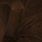 Discover Direct - Crystal Organza Dress Fabric, Chocolate