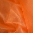 Discover Direct - Crystal Organza Dress Fabric, Orange