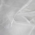 Discover Direct - Crystal Organza Dress Fabric, White