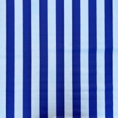 Water Repellant Outdoor Fabric Whitesands Stripe, Royal Blue