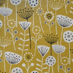 Oilcloth Printed Table Covering Bergen, Ochre