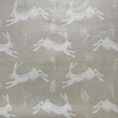 Oilcloth Printed Table Covering Jump, Natural