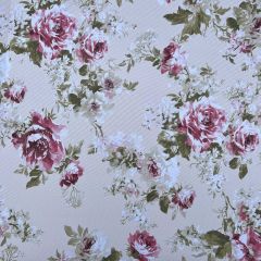 Digital Outdoor Fabric English Rose, Cream