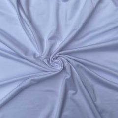 Polyester Spandex Fabric White