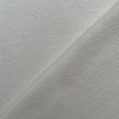 Ribbing Stretch Jersey Fabric, Cream