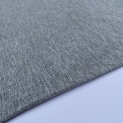 Cotton Spandex Plain Jersey Fabric, Light Grey