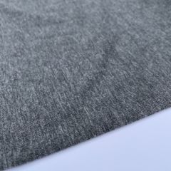 Cotton Spandex Plain Jersey Fabric, Mid Grey