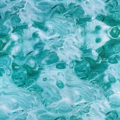 100% Quilting Cotton Marbled Mystic, Turquoise