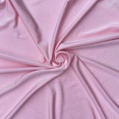 Polyester Spandex Fabric Baby Pink