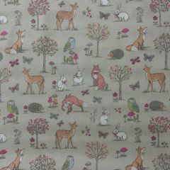 Discover Direct - Lifestyle Cotton Woodlands Animals Taupe