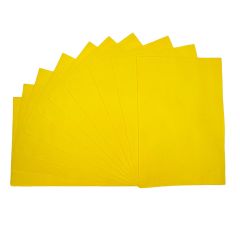 Plain Craft Felt A4 size, Yellow