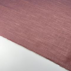 Washed Linen Woven Fabric Plain, Lavender
