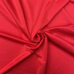 Polyester Spandex Fabric Red