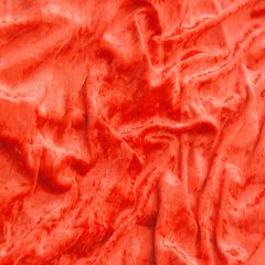 Discover Direct - Crushed Velvet Dress Fabric, Orange