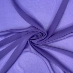 Discover Direct - Polyester Chiffon Fabric, Purple
