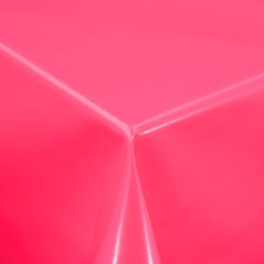 Discover Direct - PVC Oilcloth Tablecloth Gloss Fuschia Pink