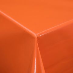 Discover Direct - PVC Oilcloth Tablecloth Gloss Orange