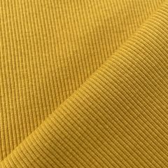 Ribbing Stretch Jersey Fabric, Mustard