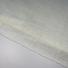 Washed Linen Woven Fabric Plain, Ivory