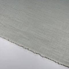 Washed Linen Woven Fabric Plain, Silver