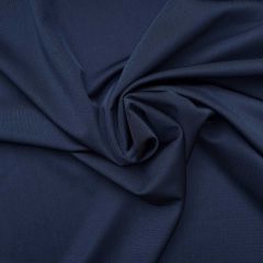 Polyester Spandex Fabric Navy Blue