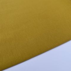 Cotton Spandex Plain Jersey Fabric, Ochre