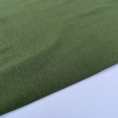 Cotton Spandex Plain Jersey Fabric, Olive