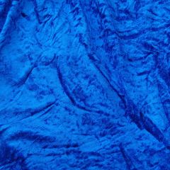 Discover Direct - Crushed Velvet Dress Fabric, Navy Blue