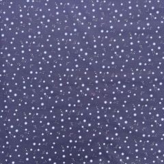 Cotton Print SPC Fabric Constellations, Navy Blue