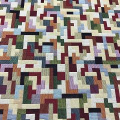 Discover Direct - Curtaining Upholstery Fabric New World Tapestry, Tetris