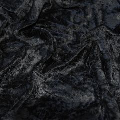 Discover Direct - Crushed Velvet Dress Fabric, Black