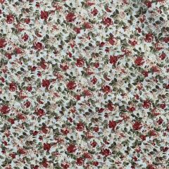 Discover Direct - Floral Print Cotton Fabric Emma, Cream
