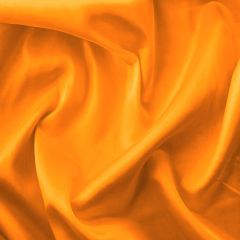 Discover Direct - Polyester Satin Dyed Fabric, Flo Orange