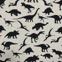 Discover Direct - Cotton Rich Linen Look Fabric, Jurassic