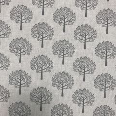 Discover Direct - Cotton Rich Linen Look Fabric, Mulberry Tree Grey