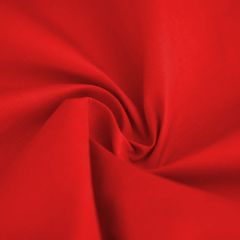 Plain Polycotton Fabric, Red