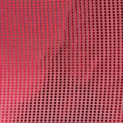 Discover Direct - Knitted 3mm Sequin Fabric Poly/Nylon, Red