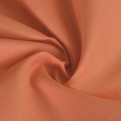 Plain Polycotton Fabric, Salmon