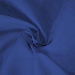 Plain Polycotton Fabric, Midnight Blue