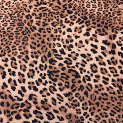 Discover Direct - Cotton Rich Linen Look Fabric, This is Africa Leopard