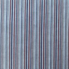 Discover Direct - Cotton Rich Linen Look Fabric Blenders Mix 'n' Match Line, Blue