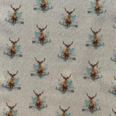 Discover Direct - Cotton Rich Linen Digital Look Fabric Panels & All Overs, Stags