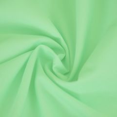 Plain Polycotton Fabric, Mint Green