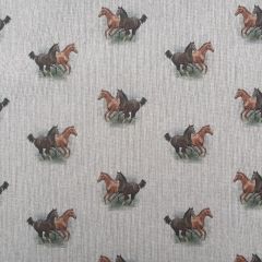 Discover Direct - Cotton Linen Look Digital Panels & All Overs, Horse