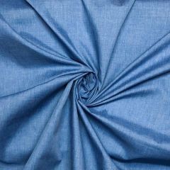 Plain Polycotton Fabric, Denim