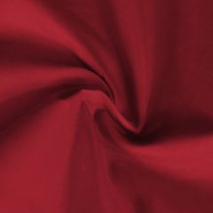 Plain Polycotton Fabric, Christmas Red