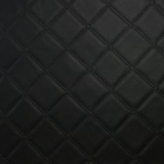 Discover Direct - PVC Faux Leatherette Trellis Black