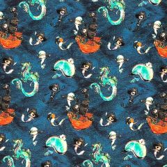 Discover Direct - Printed Crafty Cotton Fabric Merboys, Pirate